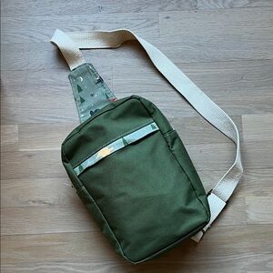 Green Sling Bag